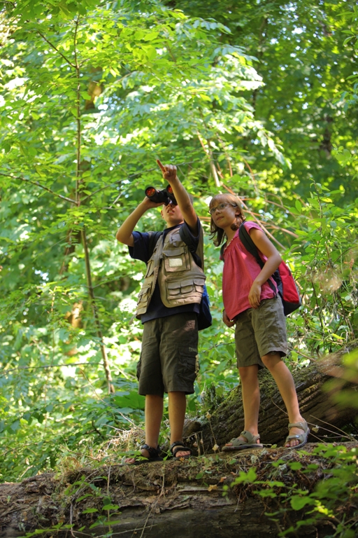 Playing outside is important for kids