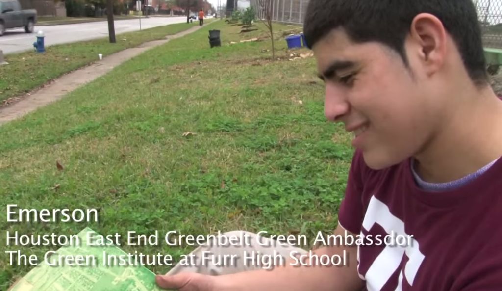 Emerson Houston Green Belt Ambassador