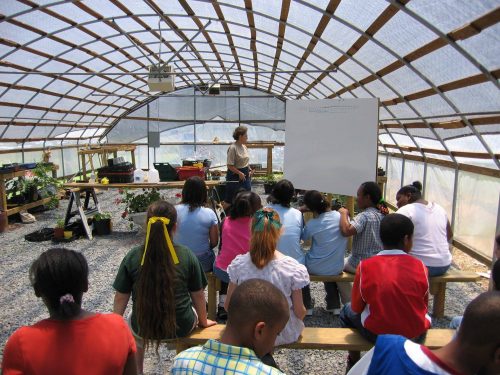 Oil City Elementary Greenhouse