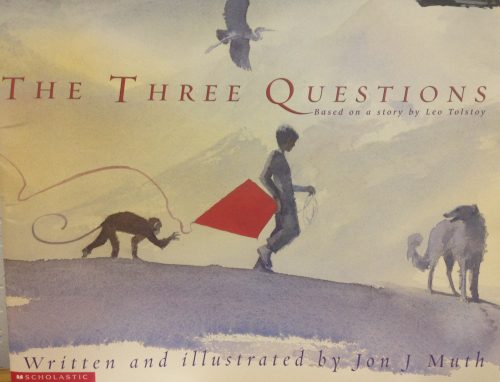 the three questions children's reading book