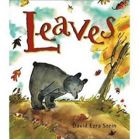 leaves children's reading book