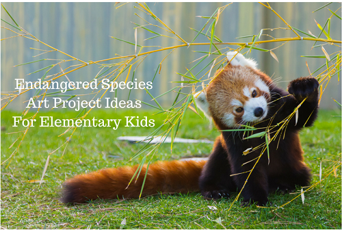 Endangered species art project ideas