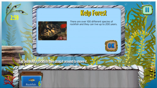 Kelf forest science game for elementary students