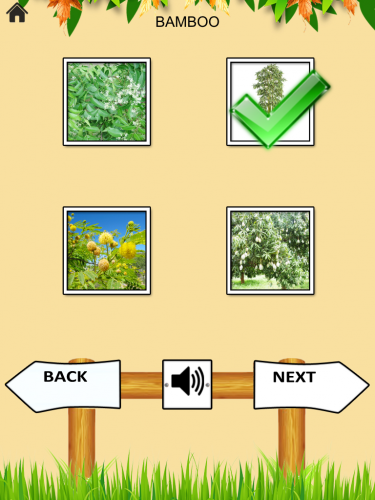 Tree book science app for elementary kids