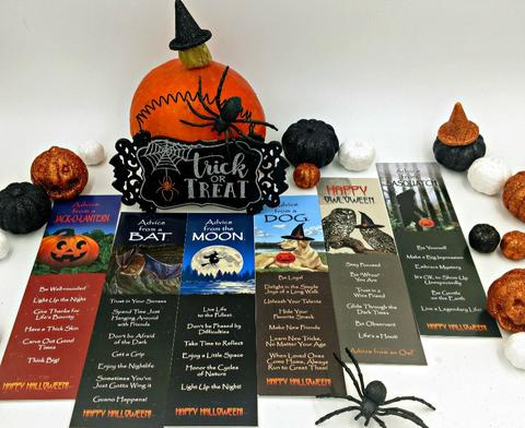 Halloween bookmarks Your True Nature