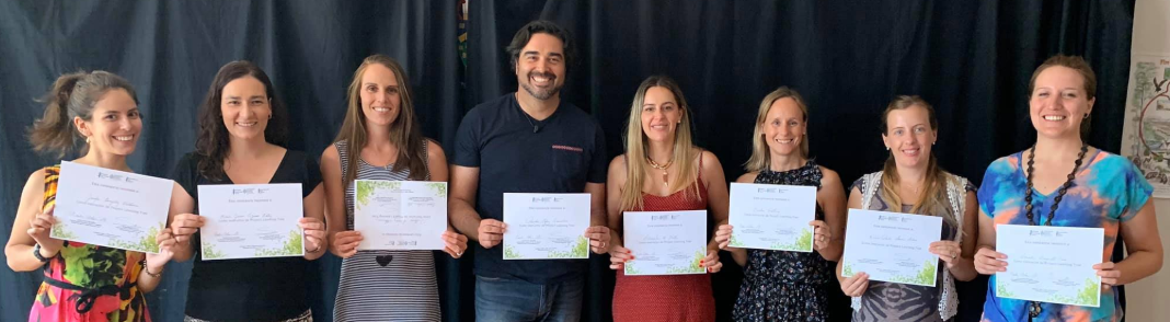 Newly-certified Chilean PLT Workshop Facilitators