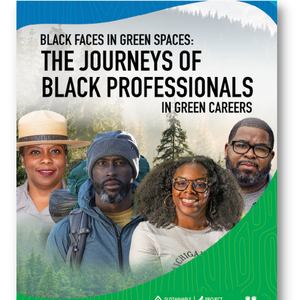 The Journeys of Black Professionals in Green Jobs cover spread