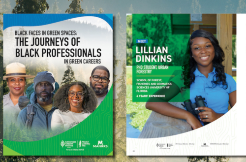 The Journeys of Black Professionals in Green Jobs cover spread