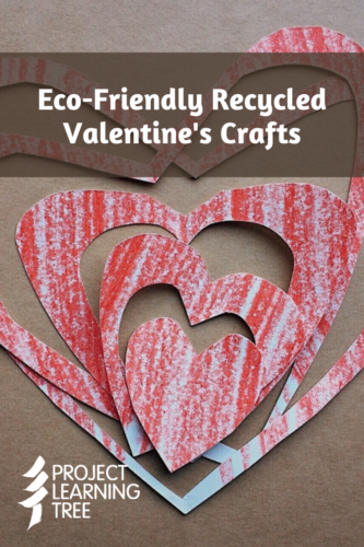 Valentine's Day Paper Flower Heart Card - Little Bins for Little Hands